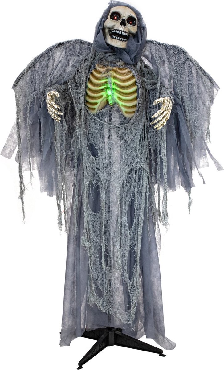 Totally Halloween | Animatronic | Dark Angel | Bewegend met geluid en verlichting | 160 cm hoogte